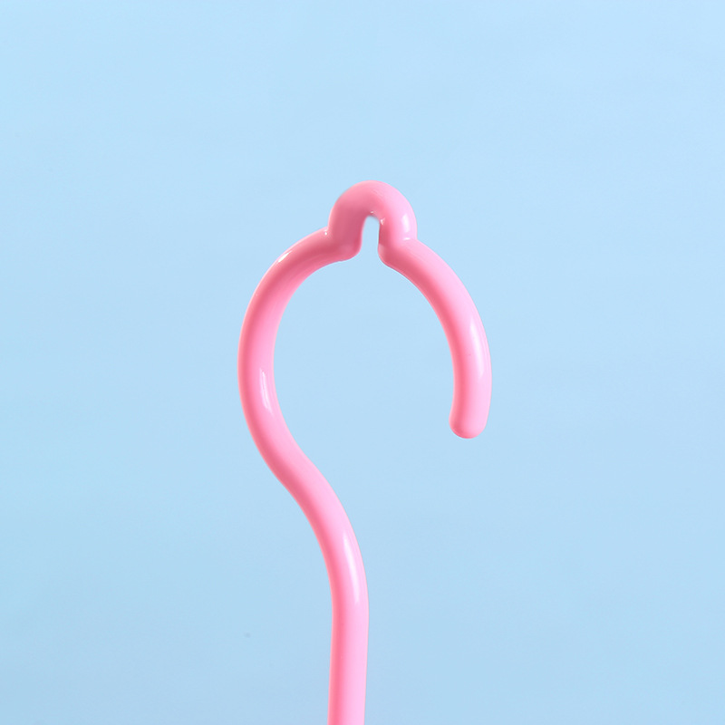 家用衣架卡通塑料8个夹子晒晾衣架内衣裤袜子可爱圆形晾晒衣架详情15