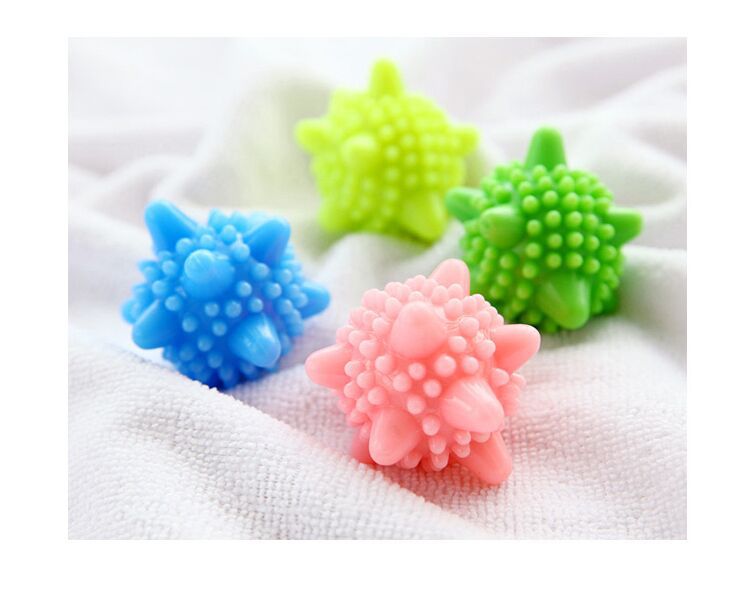 Magic Stain-removing and anti-entangling laundry balls, solid PVC laundry balls, washing machine clothes cleaning balls pic 7