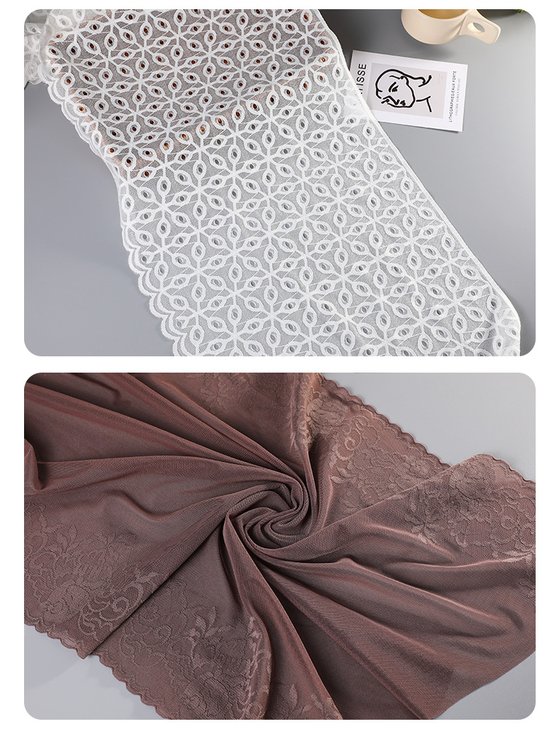 Factory direct supply of elastic lace lace underwear, underpants, lace, DIY clothing accessories, home textiles, home decorations, curtains pic 7