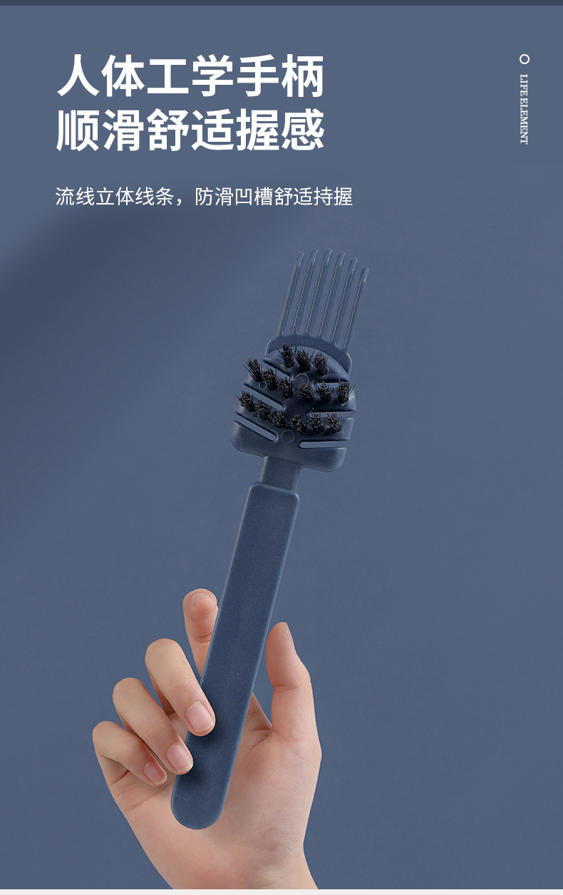 Simple comb cleaning brush, hollow airbag comb, simple cleaning brush, hair massage cleaning wonder, comb cleaning claws pic 6