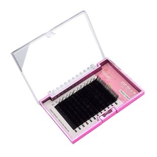 单根密排种植睫毛 自然仿真卷翘蚕丝嫁接假睫毛 一件代发详情11