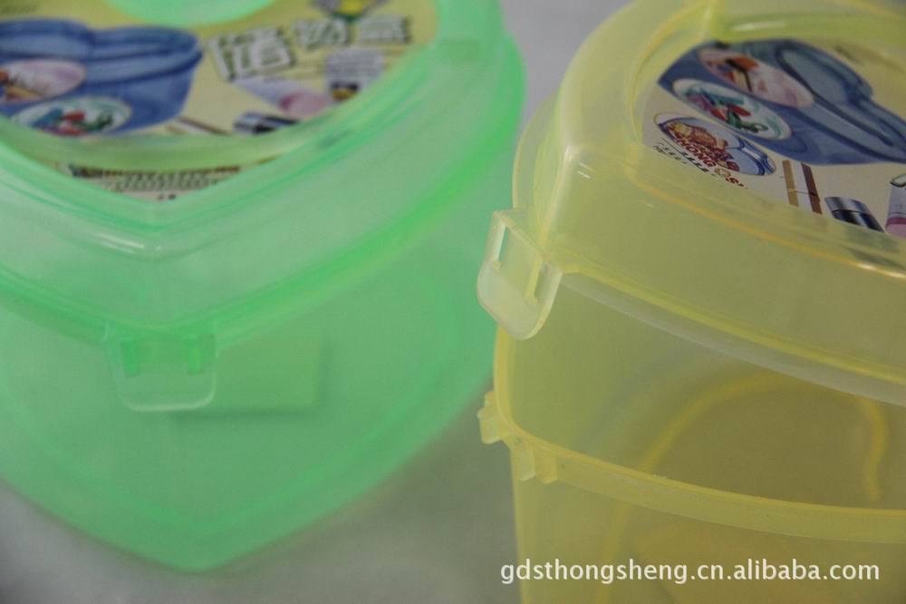 供应R2407透明塑料心形储物盒 礼品盒 食品糖果包装盒详情6