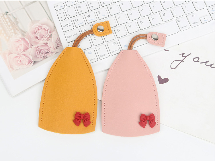 时尚创意抽拉式卡通可爱个性女士汽车钥匙包收纳大众奔驰小巧迷你详情24