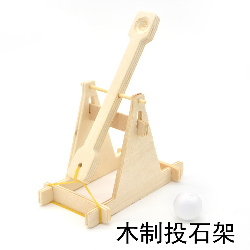 Wooden trebuchet, a small technological invention, diy material for throwing balls, ancient trebuchet, siege trebuchet pic 14