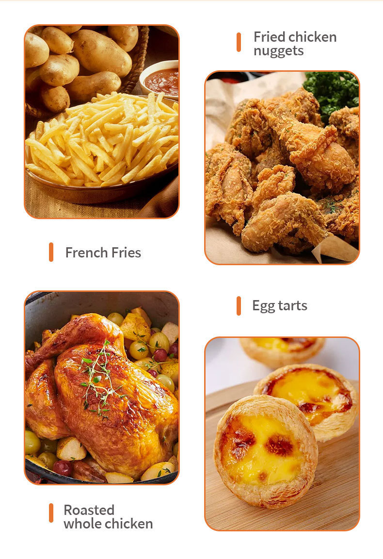 空气炸锅跨境110V电炸锅7L大容量家用全自动触屏电炸锅 AIRFRYE详情7