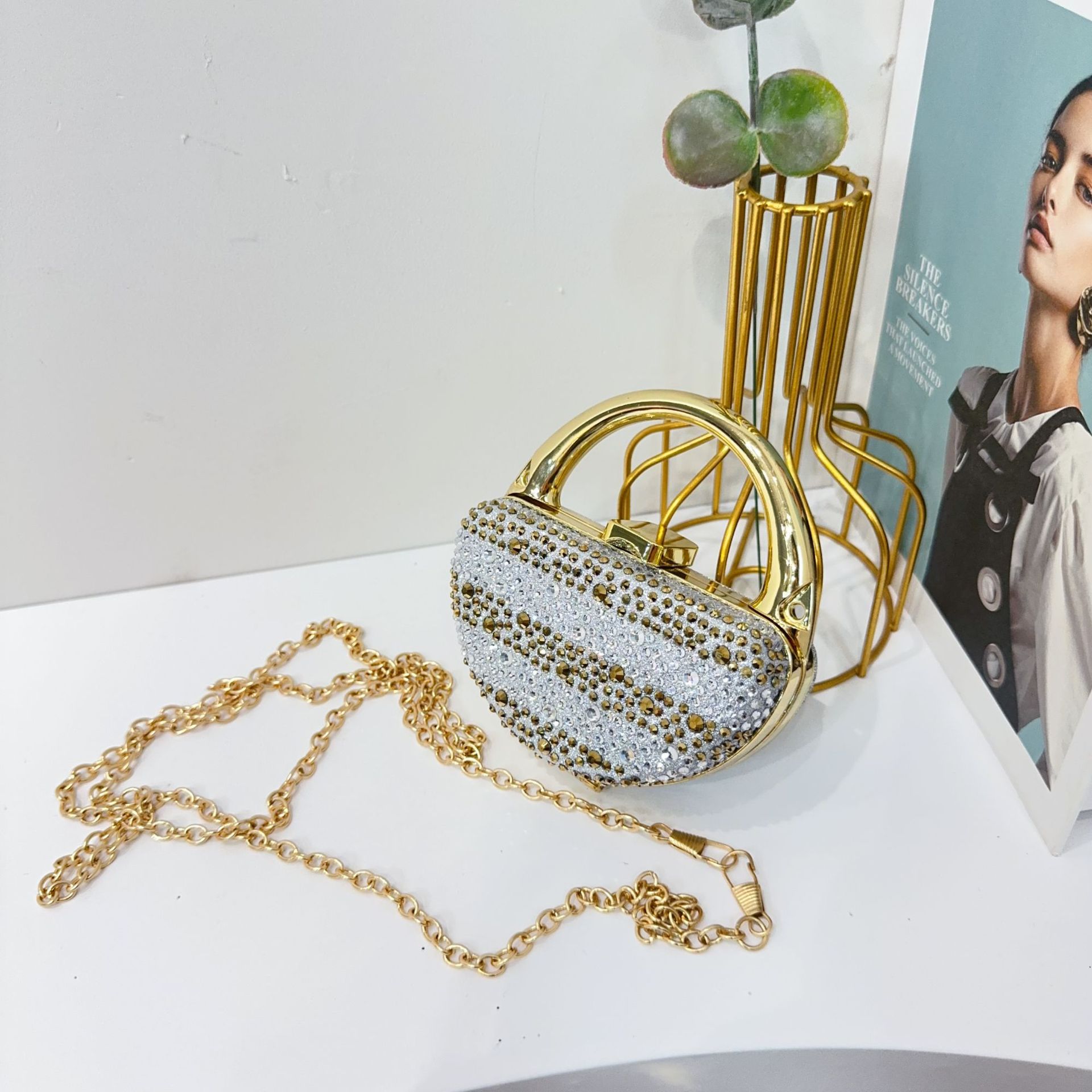 迷你包口红包女2025新款跨境外贸镶钻斜挎小包装饰包儿童包女包包详情17