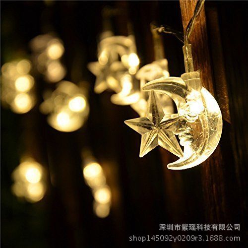 30LED solar light string, Moon Elder light string, rainproof outdoor Christmas landscape courtyard colorful lights pic 6