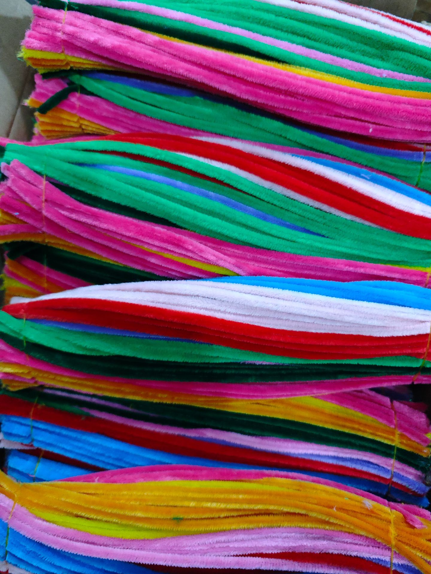 工厂批发加密扭扭棒diy材料包手工制作发箍花束马卡龙色系材料包详情14