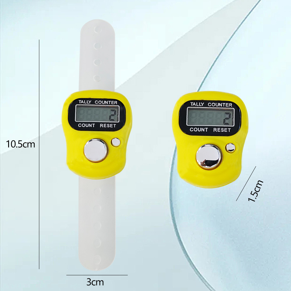 1011 White Card color box set, 15 colors to choose from, 24 pieces per color box, popular ring style electronic counter in the Middle East pic 10