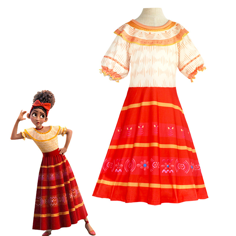 2025夏季新款女孩时尚卡通公主裙魔法满屋可爱米拉贝公主裙第五人格二次元详情49