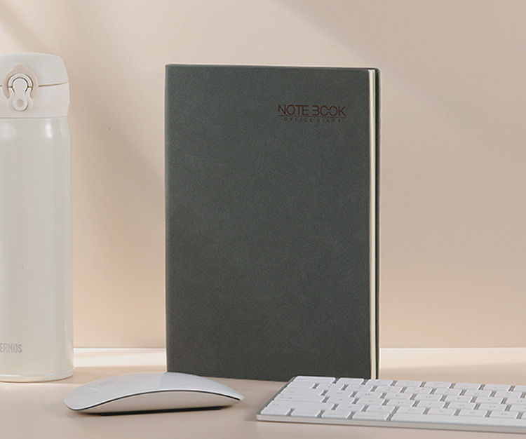 创意日记本a5加厚记事本套装 b5本子订制 商务笔记本定制可印logo详情26
