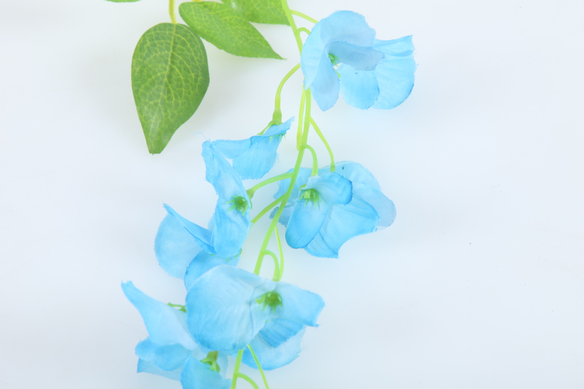 110CM simulated wisteria flower, simulated bean flower branch, bean flower strip, simulated wisteria hanging, simulated bean flower branch, wisteria strip pic 13