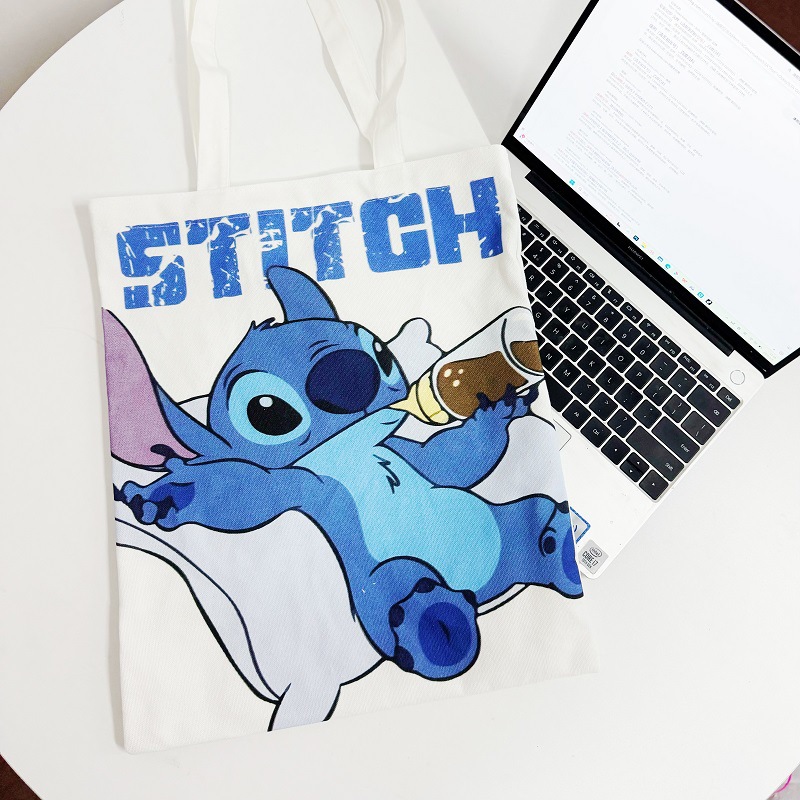 书包手提袋大容量学生单肩星空手提袋百搭ins上课帆布包加厚结实详情10