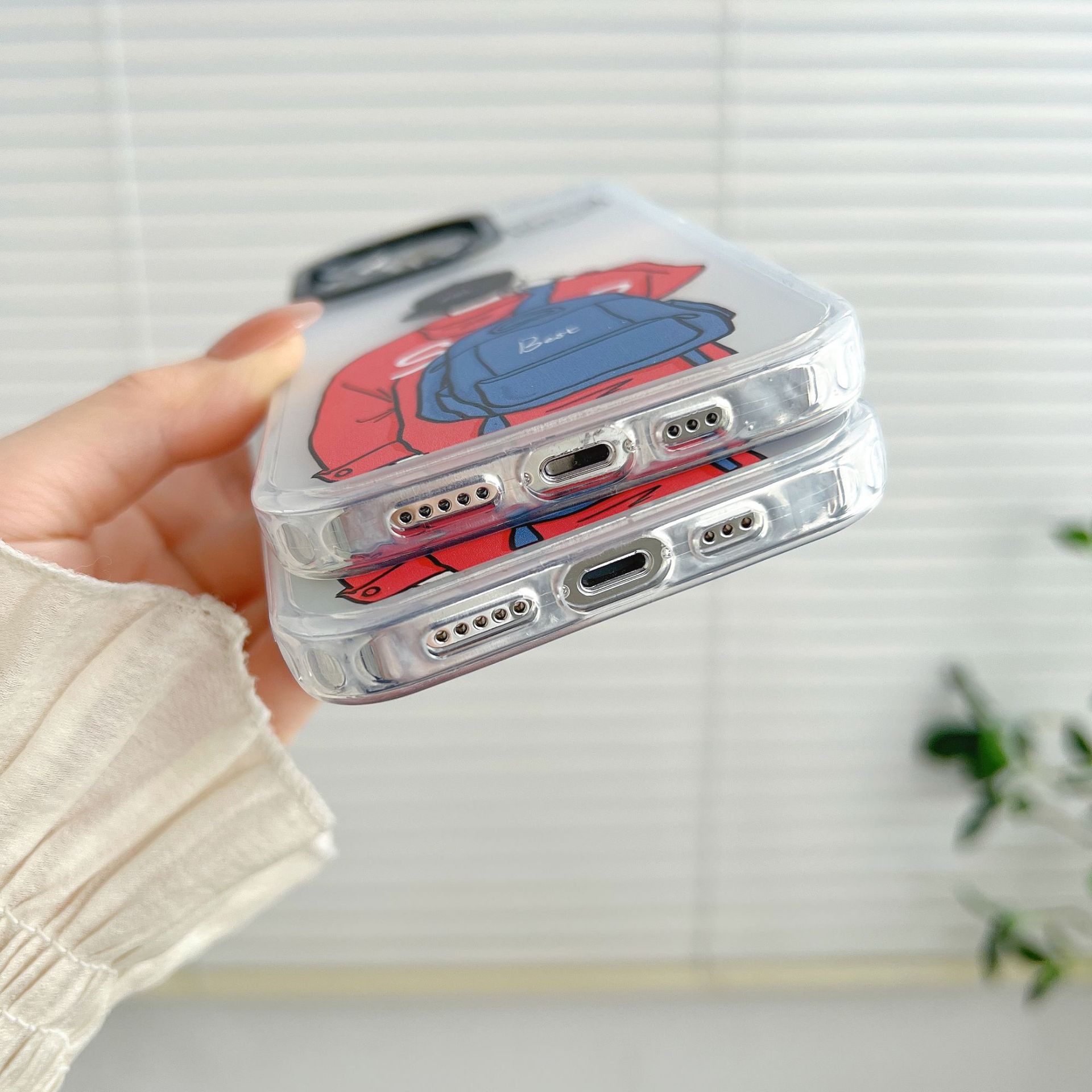 Laser Cartoon 14 is suitable for iPhone14Promax and iPhone 13Pro phone cases. 12 Personalized and 11 shockproof XSMAX pic 34