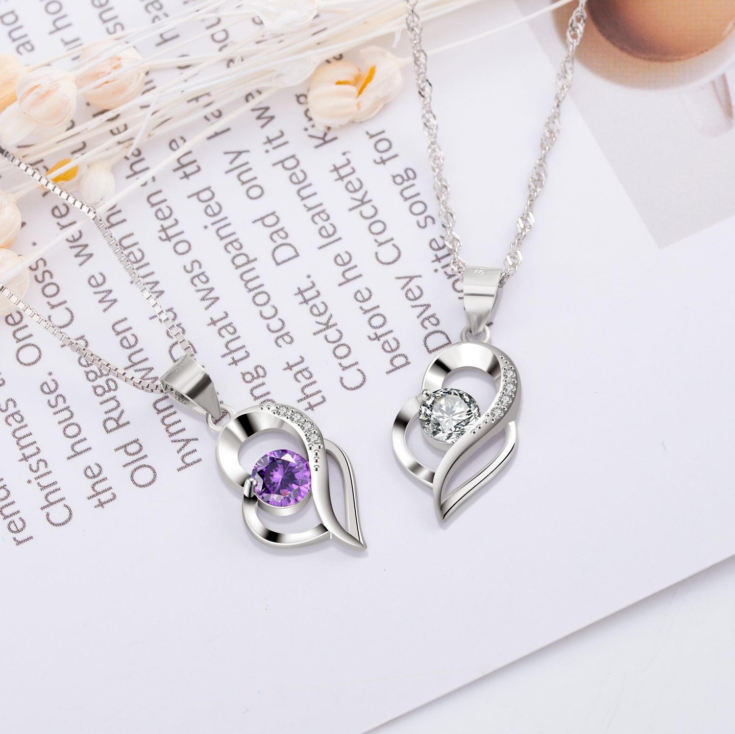 A high-quality imitation D-color moissanite four-leaf clover female pendant with eight hearts and eight arrows from a live-streaming product by a popular influencer on Kuaishou and Douyin pic 80