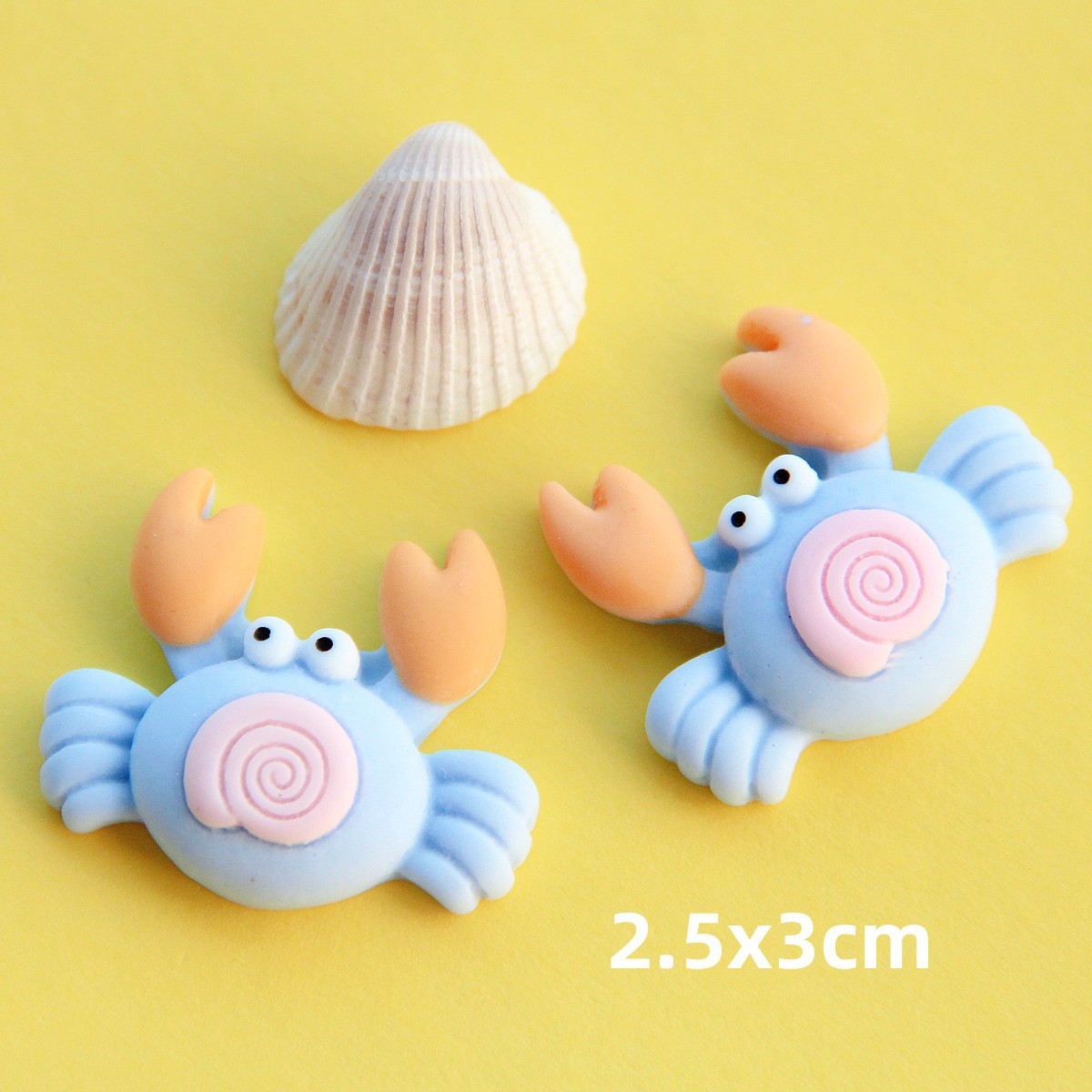 海洋风diy树脂配件咕卡配饰奶油胶发夹饰品配件跨境爆款详情8