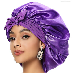 New stretch fabric forehead cross-colored base Indian headscarf and Muslim headscarf cap from Amazon in Europe and America pic 3