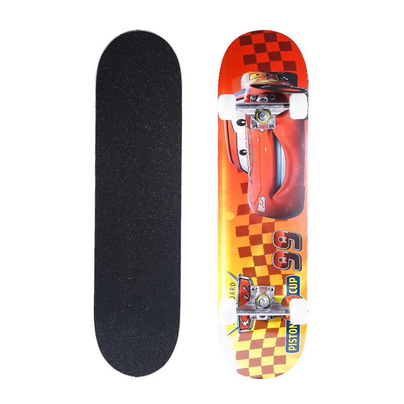 滑板初学者青少年双翘板动作刷街式专业四轮短板男女生儿童滑板车详情14