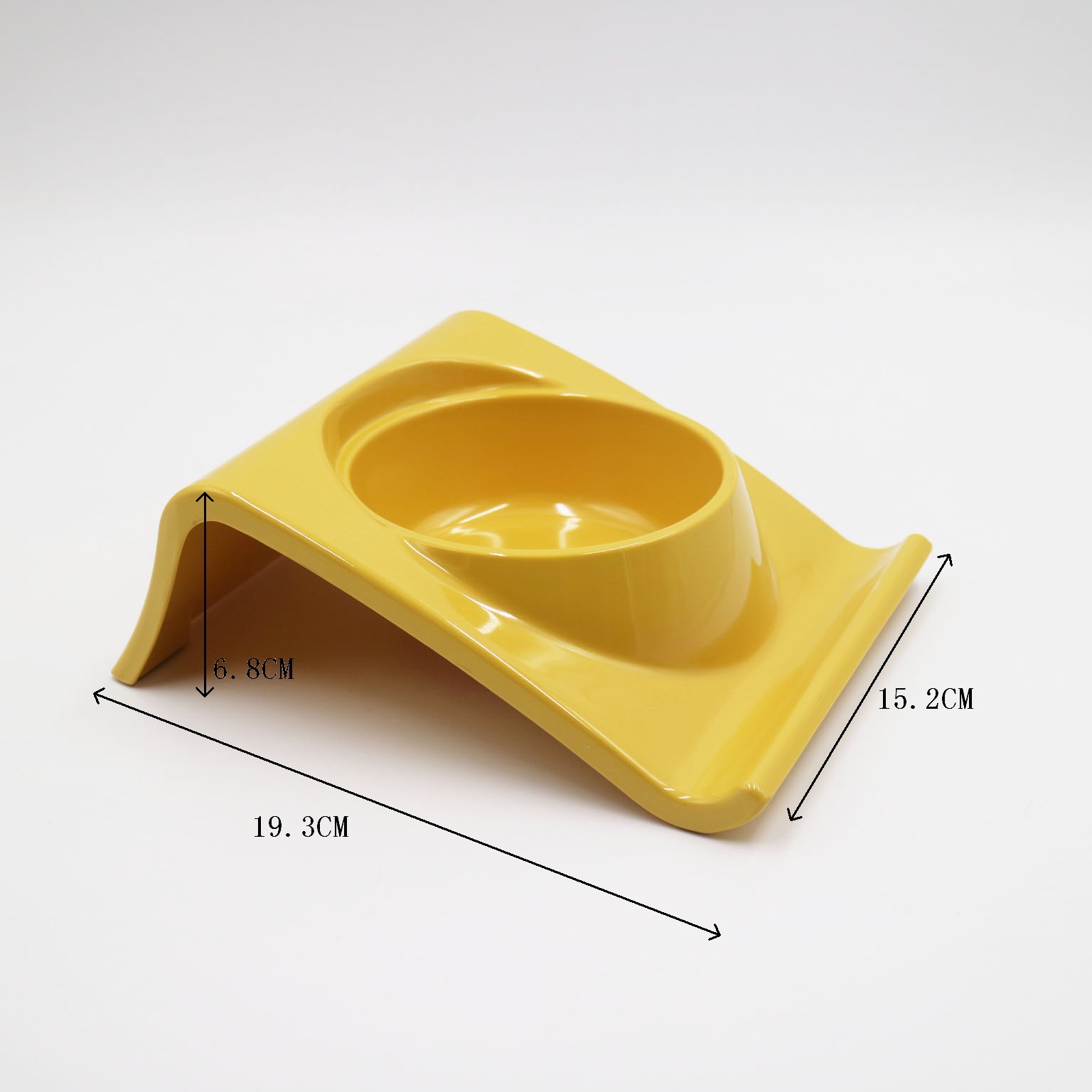 New melamine dog bowl, square and colorful pet food bowl, cat bowl, pet supplies pic 13