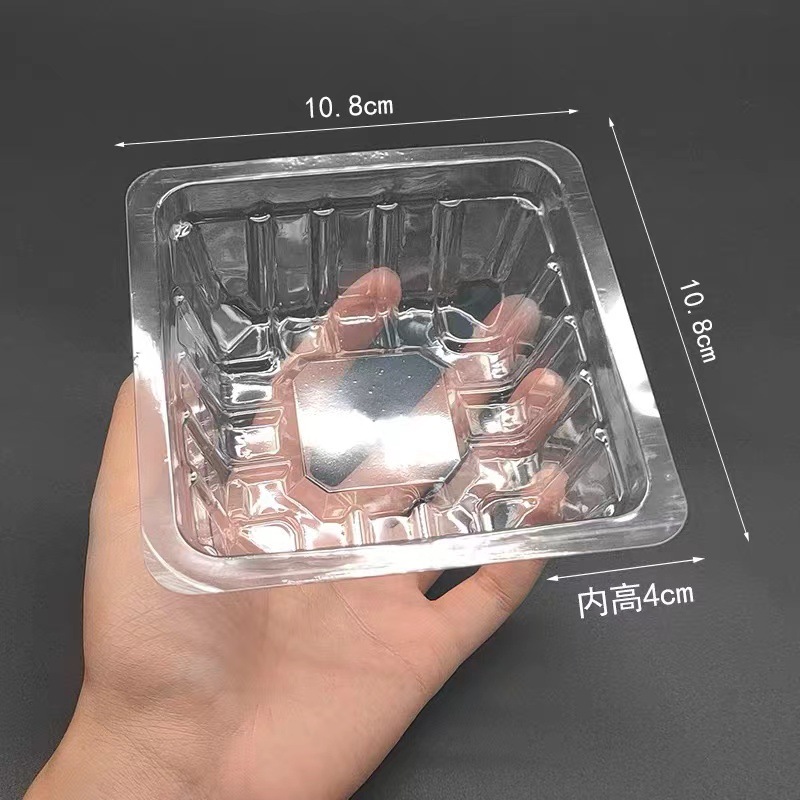 Disposable medicine change box, medicine change bowl, square waist-shaped tray, hospital dental plastic bay tray, waist-shaped spare leather bag tray pic 1