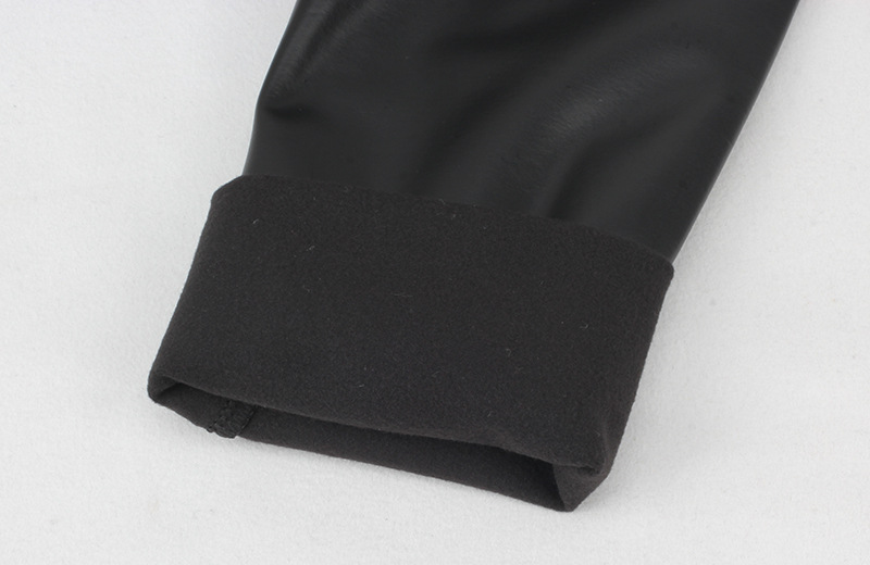 High-elastic magic slimming pu leather pants, fleece anti-cracking, hip-lifting, warm and elastic leggings pic 10
