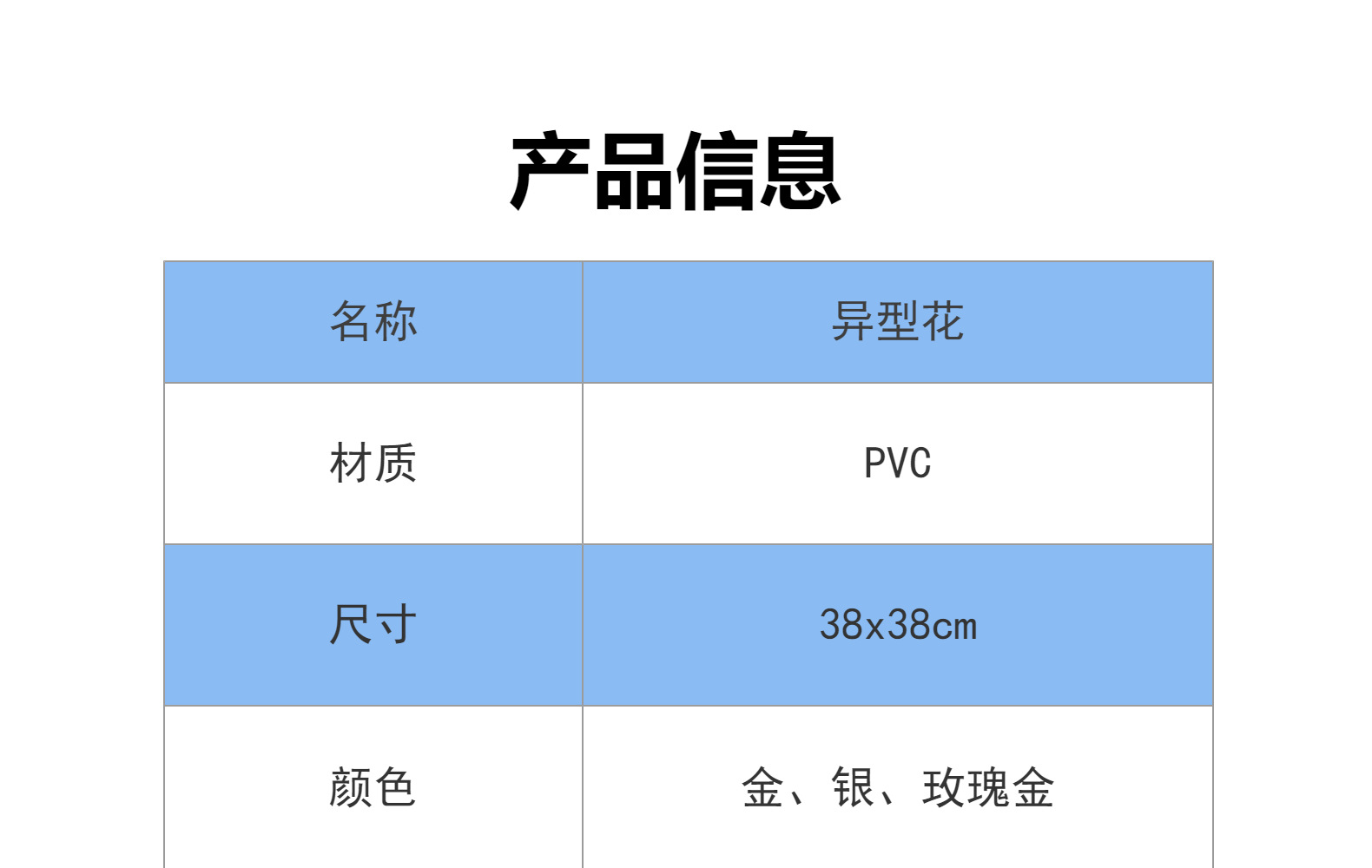 沃美 欧式异型花镂空设计感餐垫家居装饰PVC防油防烫防滑可水洗耐磨桌垫隔热垫详情5