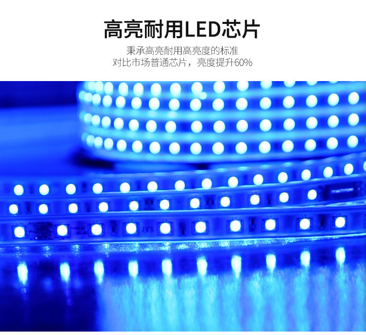 跑马灯七彩流水室外霓虹灯带led灯条广告牌户外防水过年新年彩灯详情11