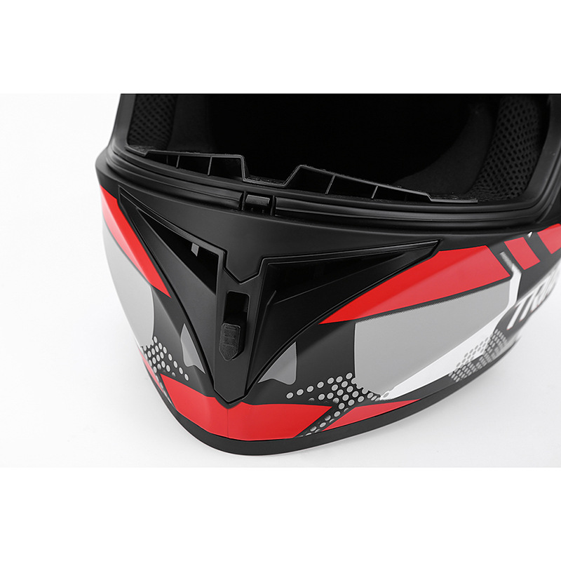 Cross-border foreign trade full helmets, cycling helmets, running helmets, motorcycle helmets, electric pic 7