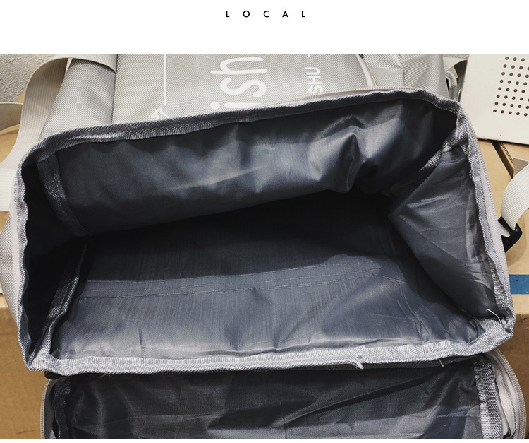 2024春季潮流韩版学生书包多功能时尚健身包户外旅行单肩手提背包详情19