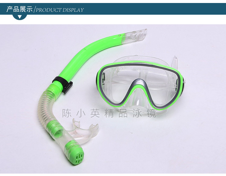 Factory direct sales of high-end pvc diving sets, outdoor diving goggles, semi-dry snorkeling tubes and two-piece snorkeling sets pic 3