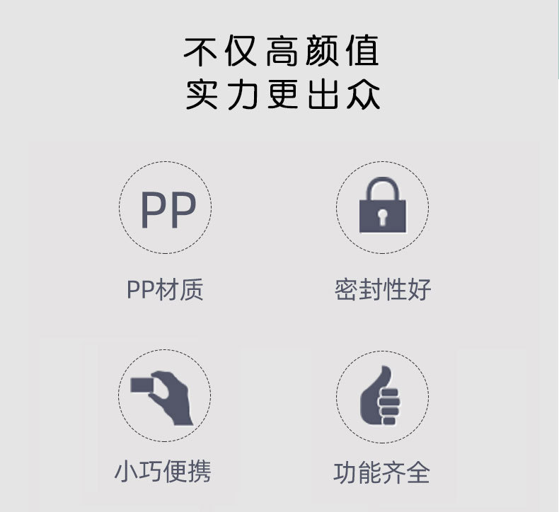 Household travel toiletry cup, mouthwash cup, toothbrush, toothpaste storage box, toothbrush box, portable toiletry cup, toothbrush holder pic 9