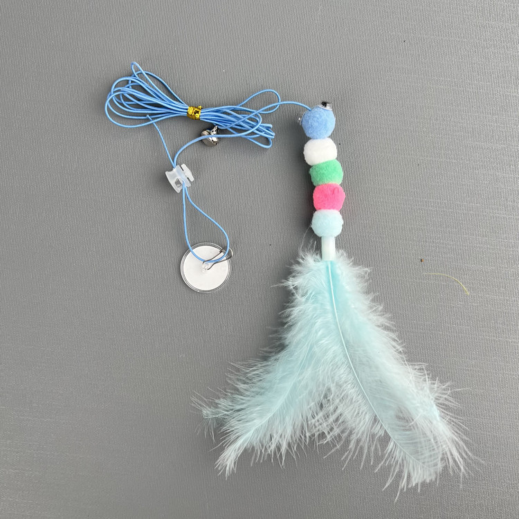 New cat-playing stick, swing, hanging door, cat toy, butterfly with catnip, self-entertainment, hanging, telescopic and adjustable pic 94