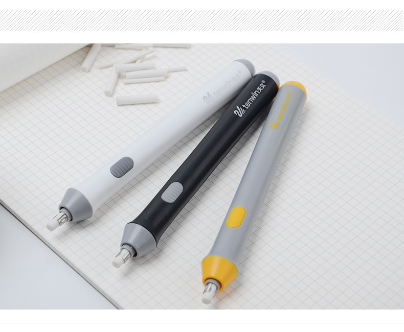 Dongnan Electric eraser, effortless, clean, automatically rotating drawing eraser, learning stationery eraser 8302 pic 10