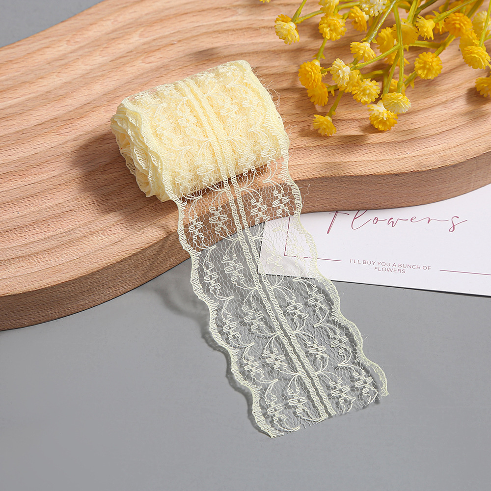 133-2A in-stock color non-elastic lace trim handicrafts, doll clothing, scarves, sleeves, accessories, DIY clothing pic 40