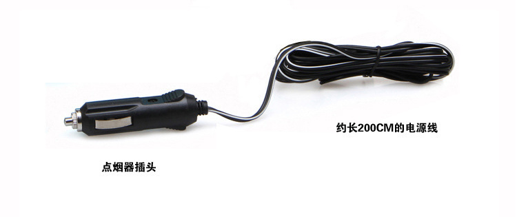 干湿两用车载迷你汽车吸尘器 便携式车用清洁小蓝白吸尘器 外贸详情7