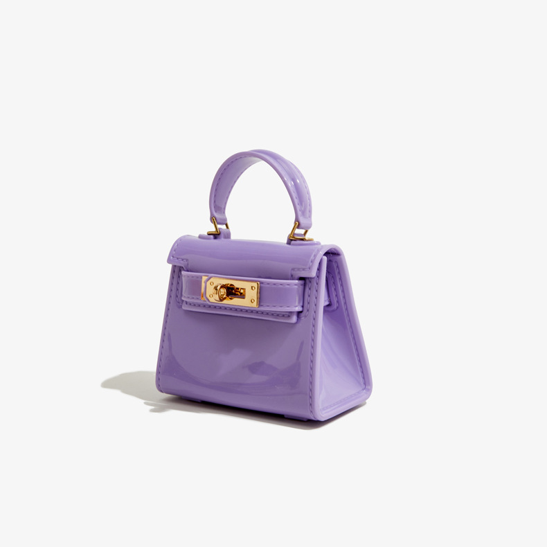 糖果小包小方块PVC芭比果冻包时尚百搭晚宴包耐脏易洗女手提包链条斜挎包详情15