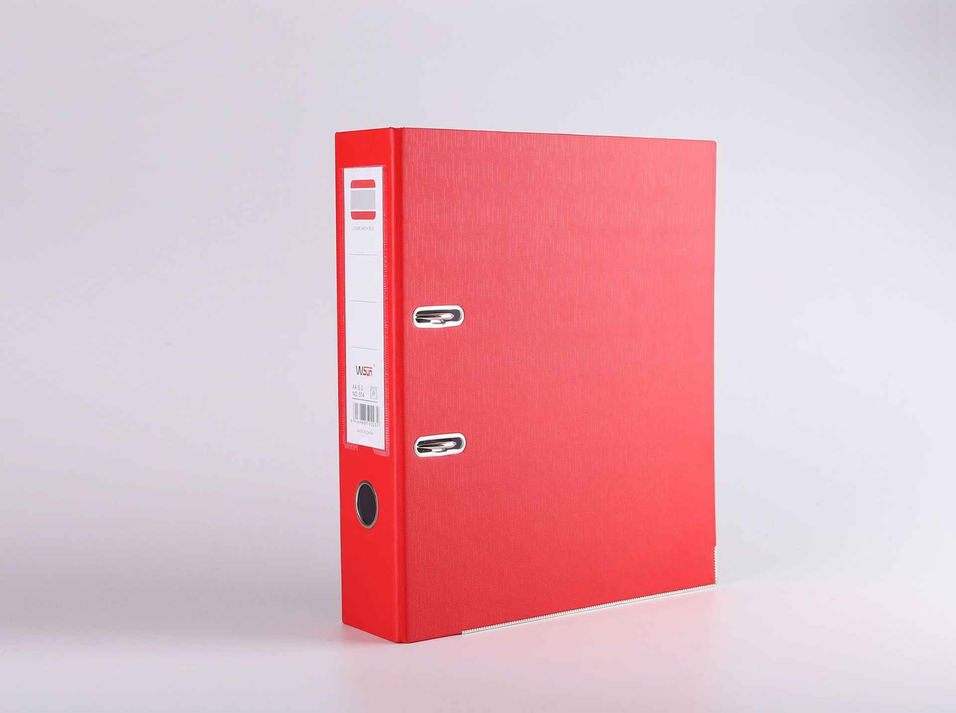 Factory wholesale office storage folders, loose-leaf folders, 2-hole quick labor folders, 3-inch file folders with printed logos pic 5