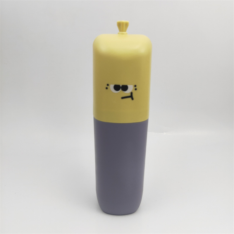 Wholesale of cute two-color toothbrushing cups, student dormitory toothbrush boxes, plastic mouthwash cups, and portable toothbrush cups pic 16