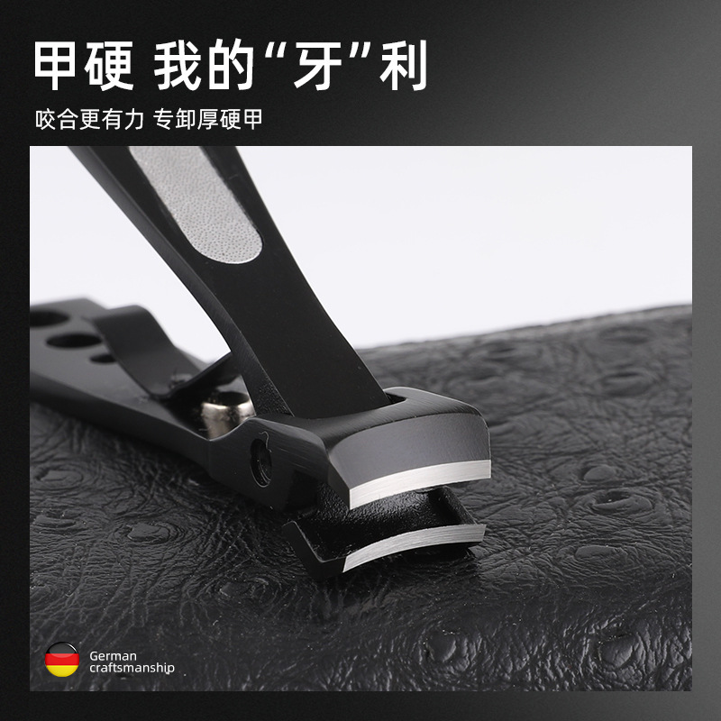 New large-mouth nail clippers, portable nail clippers, colorful slanted nail clippers, single large-mouth clippers in stock for wholesale pic 8