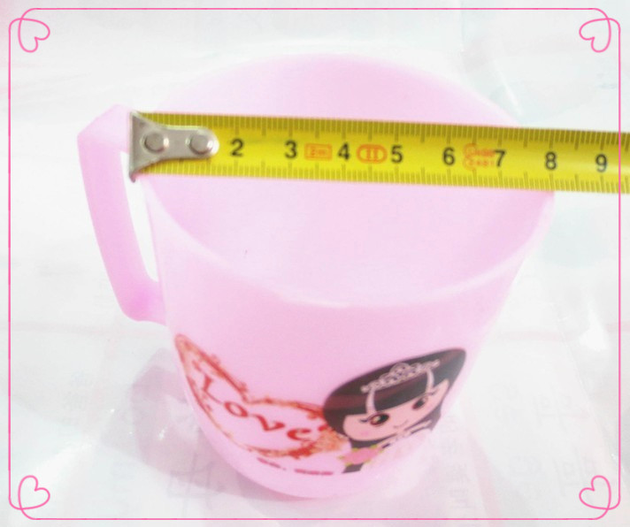Plastic water cups, creative cups, plastic cups, colored cups, cartoon cups, wholesale for one yuan at street stalls pic 8