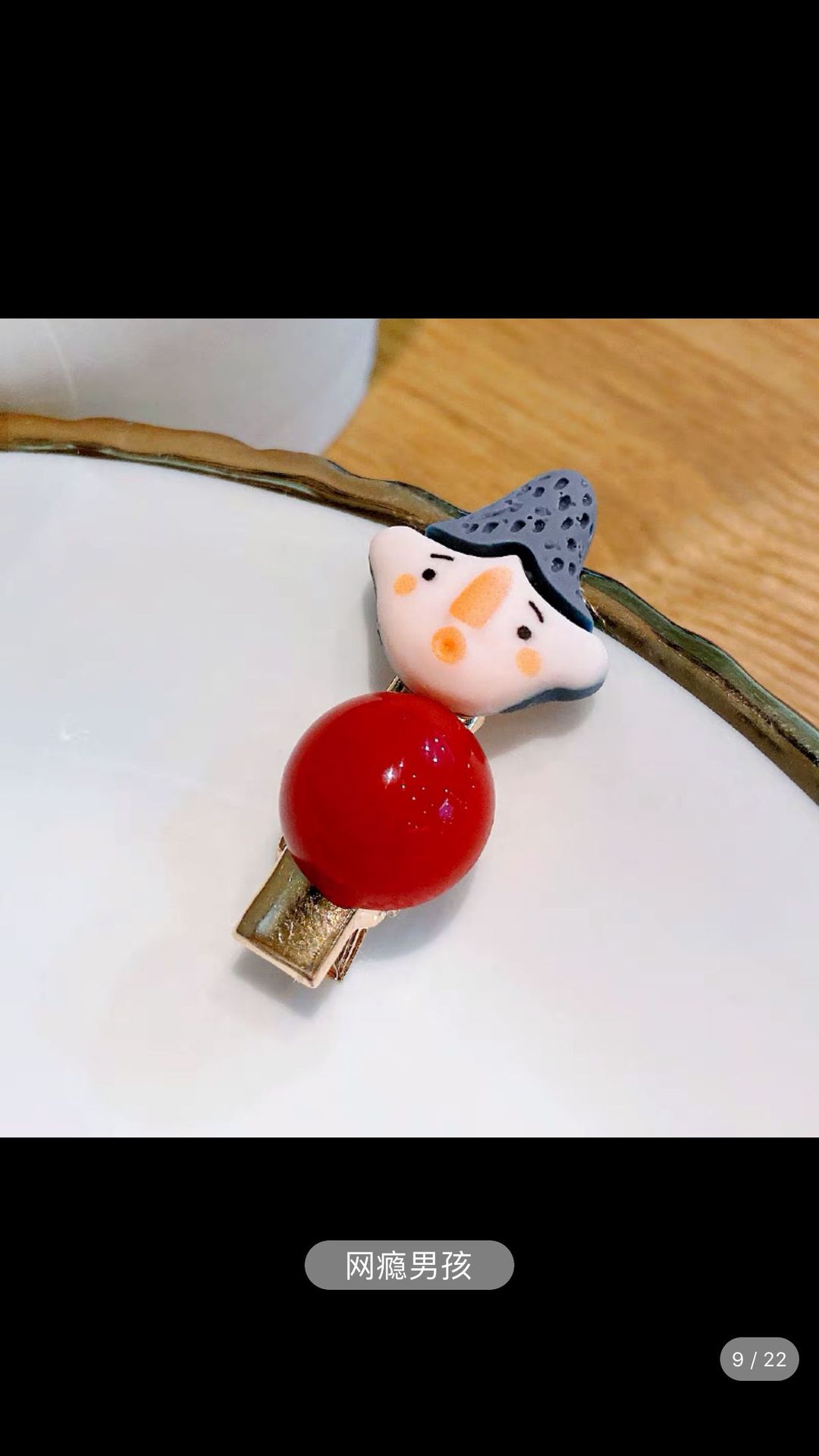 Cartoon hairpin side, summer girl, summer bangs clip, headpiece side clip, Korean cute duckbill clip, Internet celebrity pic 9