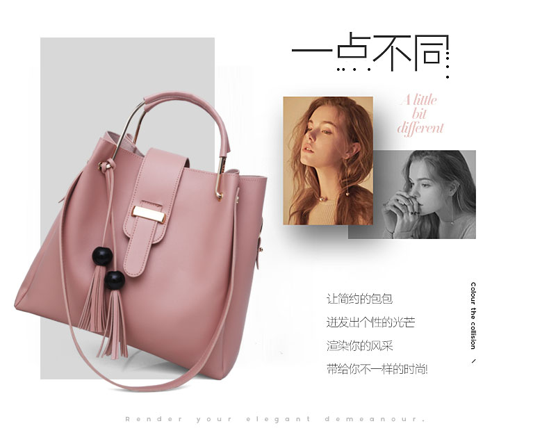 包包女跨境2022新款欧美手提女包时尚单肩水桶女士箱包子母包妈咪详情53