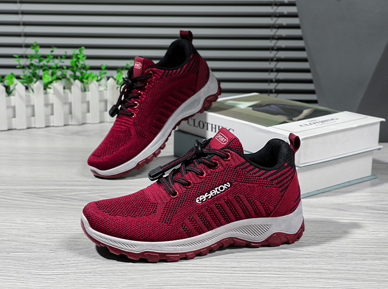健步鞋2024春秋新款男士飞织运动鞋运动单鞋舒适透气情侣休闲网鞋详情16
