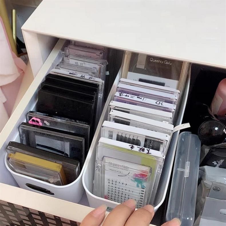 Lipstick and eyelash storage box, organizing rack box, professional eyelash extension portable display box, grafting tool auxiliary rack, cross-border pic 3