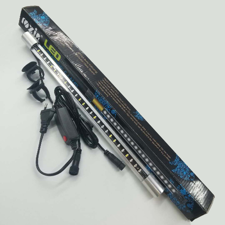 Aquarium lighting equipment, landscape water plant lights, arowana lights, T8 fish tank lights, three-speed color-changing aquarium diving lights pic 22