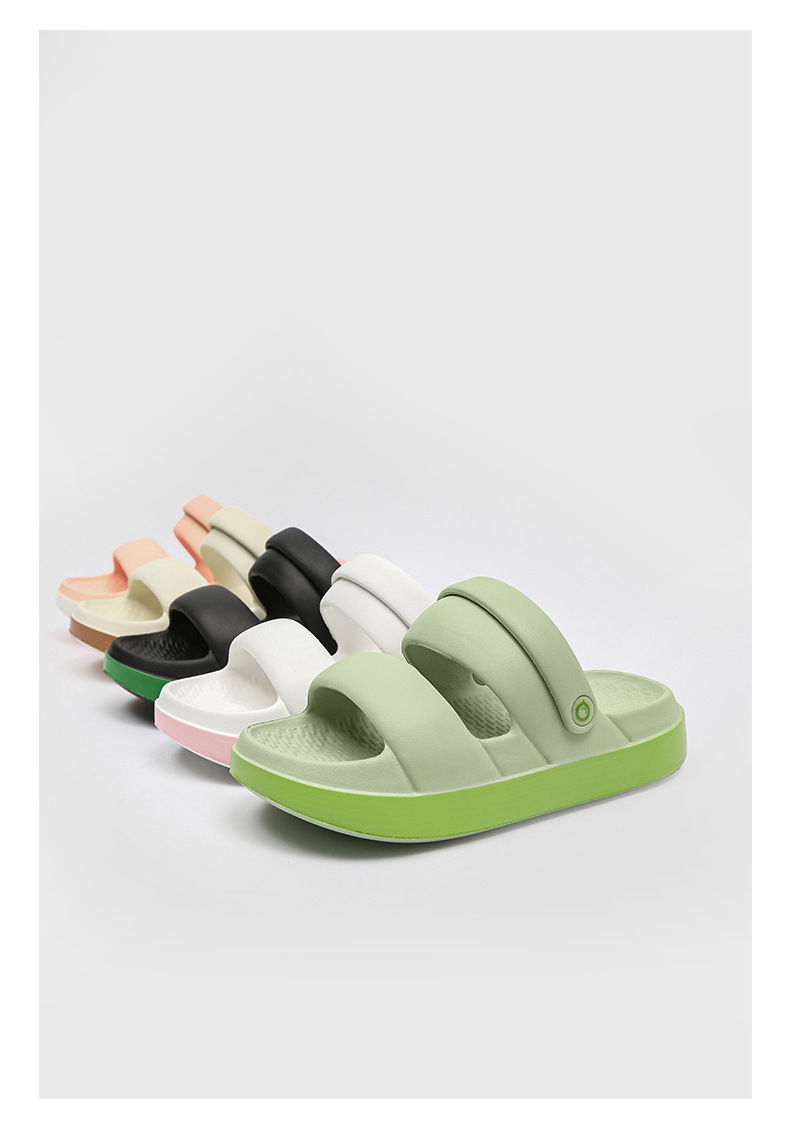 厚底凉鞋女4.0踩屎感露趾透气沙滩鞋夏季户外防滑增高凉拖花园鞋详情15