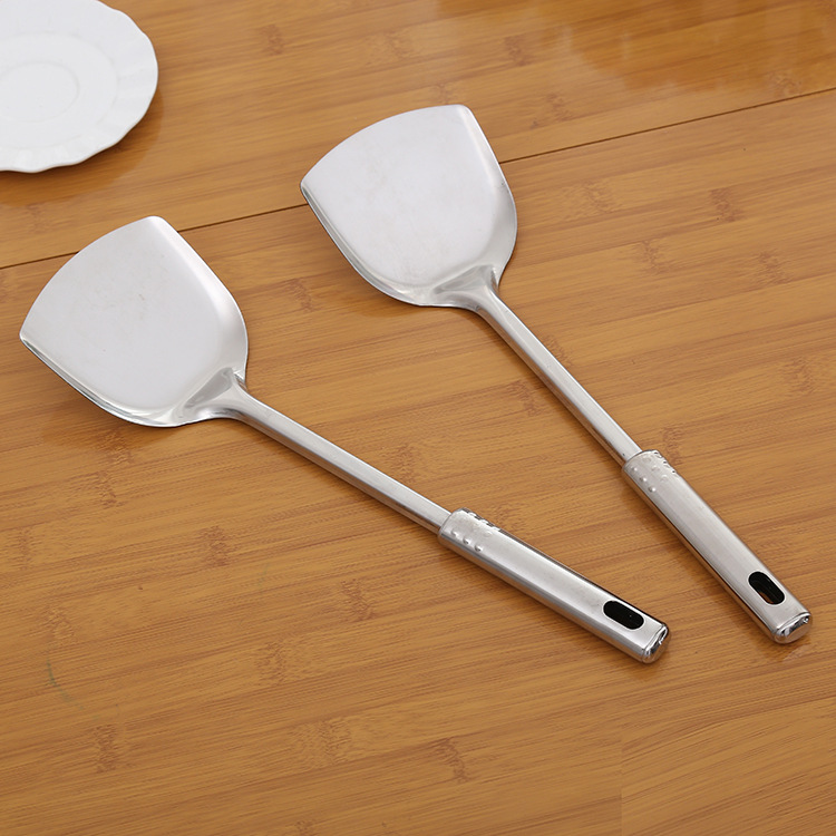 Non-magnetic stainless steel thickened spatulas and stir-frying spatulas for kitchen utensils, wholesale of spatulas and stir-frying spatulas pic 2