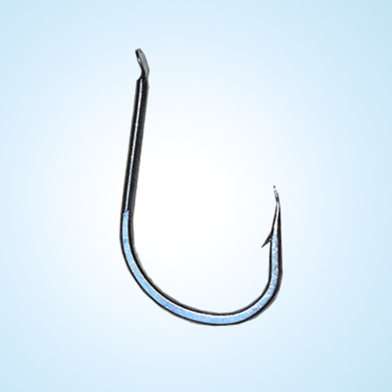 Iseni fishhook set without holes, 500 pieces of fishhook fishing gear, box set, black and gold pic 4