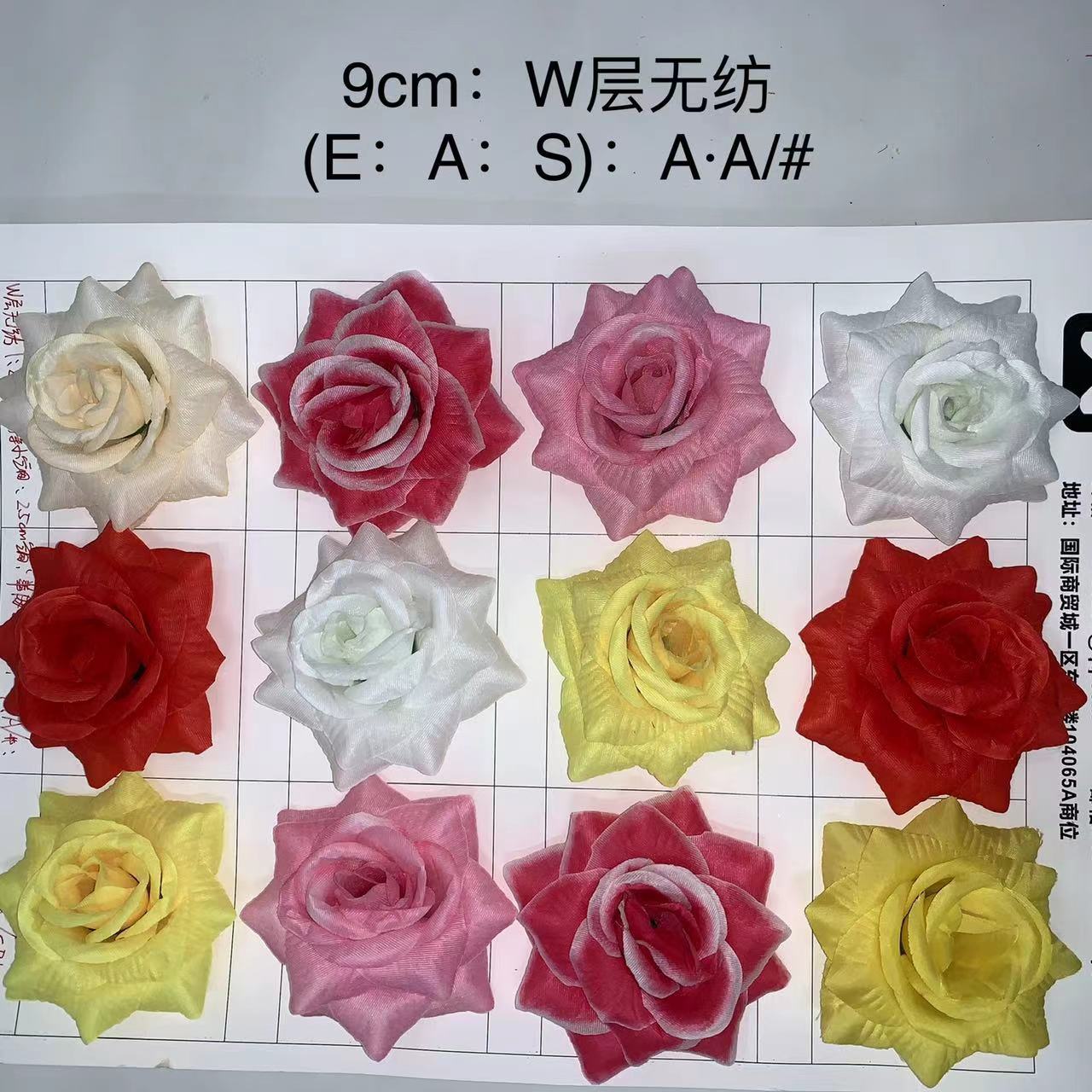 仿真花绢花朵装饰花头插花摆件酒店家居客厅田园古典摄影道具室内详情8