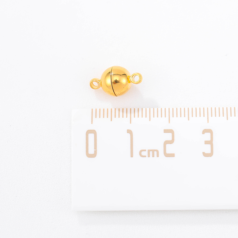 Vanchuxi copper-plated real gold and white gold magnetic clasp, iron clasp, iron stone anti-drop clasp, bracelet, necklace, invisible magnetic clasp pic 9